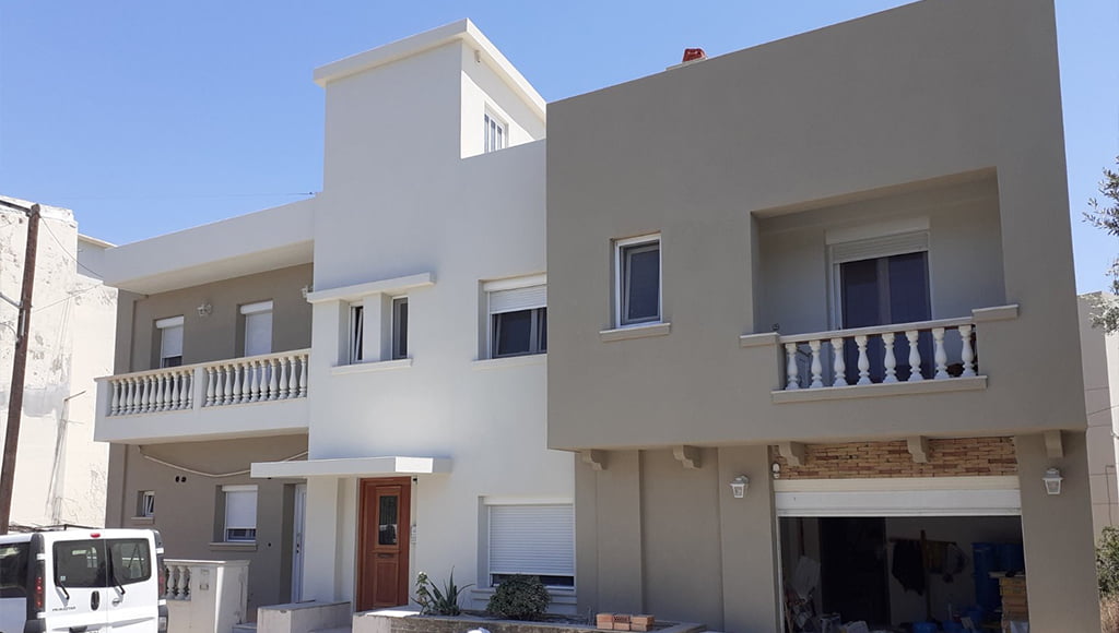 Πολυκατοικία Φανουράκη — άποψη έργου